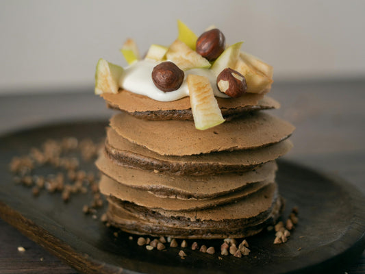healthy buckwheat pancakes
