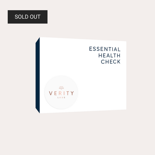 Verity Labs Essential Health Check At-Home Blood Test Kit